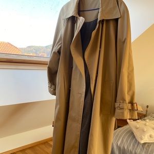 Dua lipa x Pepe jeans oversized Camel jacket trench coat XS